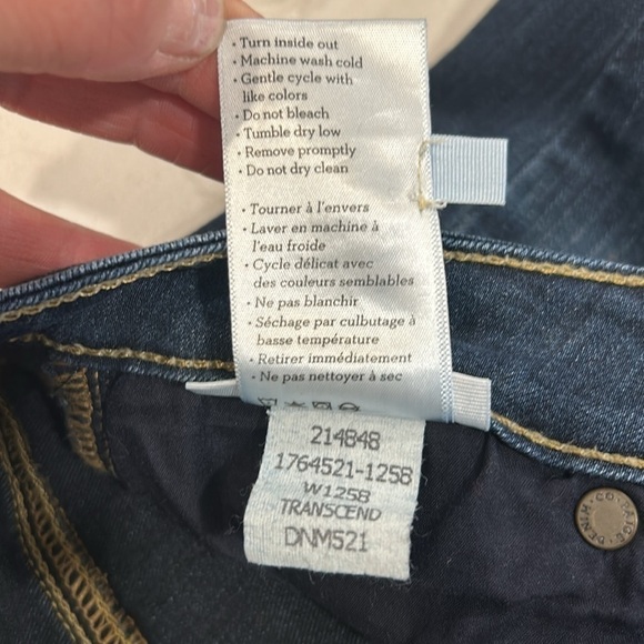 PAIGE Verdugo Ankle Transcend Nottingham Dark Wash Jeans 27 - Picture 8 of 16